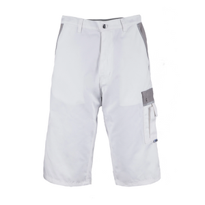 TMG Style Work shorts white - Shorts-white-front