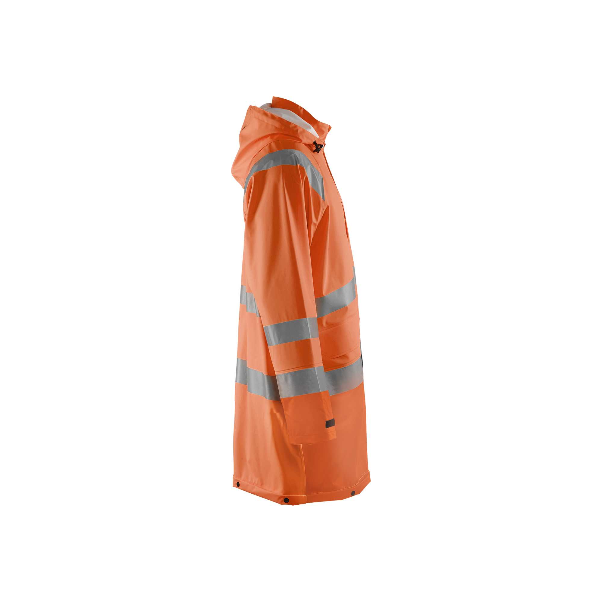 BLAKLADER 43242000 Rain Jacket Hi Vis LEVEL 1 Hi Vis Reflective Rain Jacket MEN - Waterproof