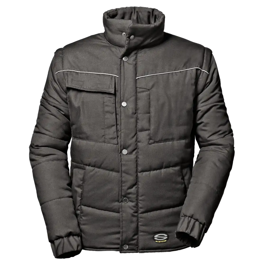 THERMO JACKET Pilot Jacket - Reflective Piping - Detachable Sleeves - Multi-Pocket Design - Image 1