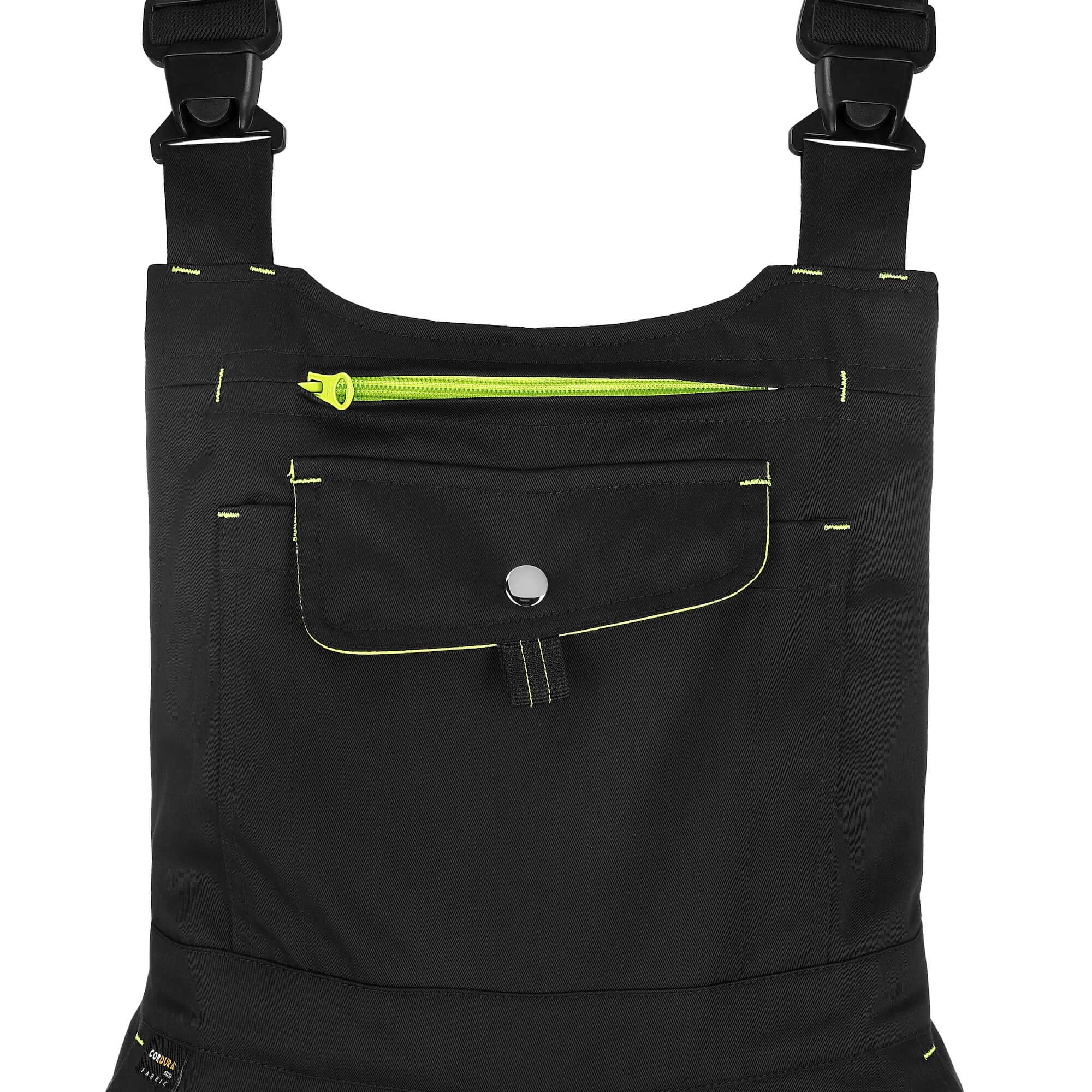 TMG Finesse Work dungarees black - Finesse BIB Trouser-black-06-V2