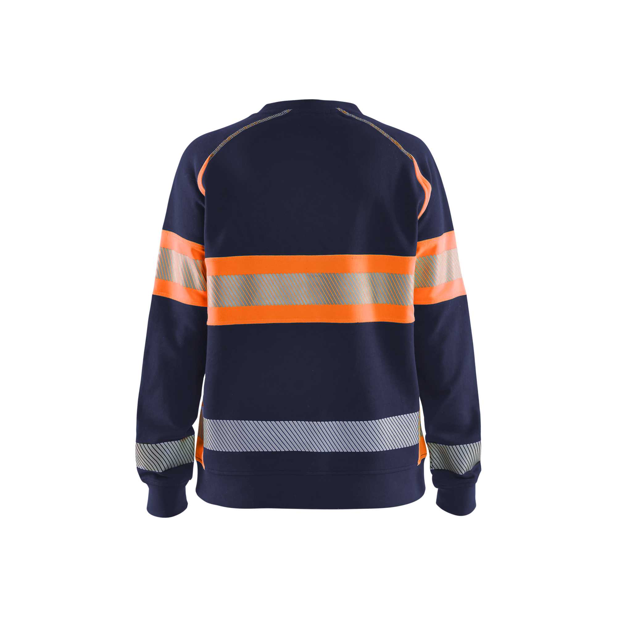 BLAKLADER 34091158 Hi Vis Reflective Sweatshirt WOMEN - 100% Cotton