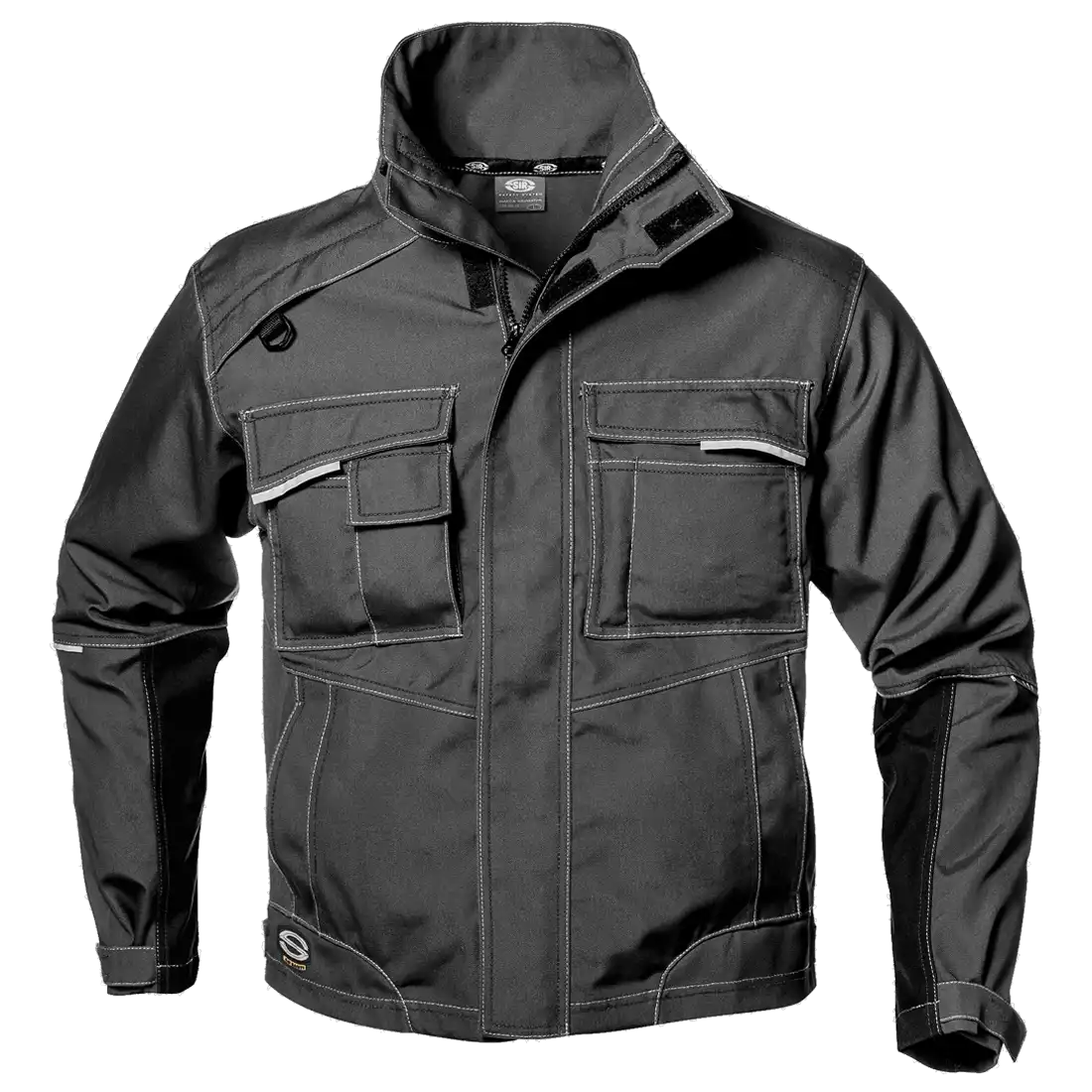 GEMINI SHORT JACKET - Hi-Vis Reflective Inserts - Windproof Flap - Multi-Functional Pockets - Image 1