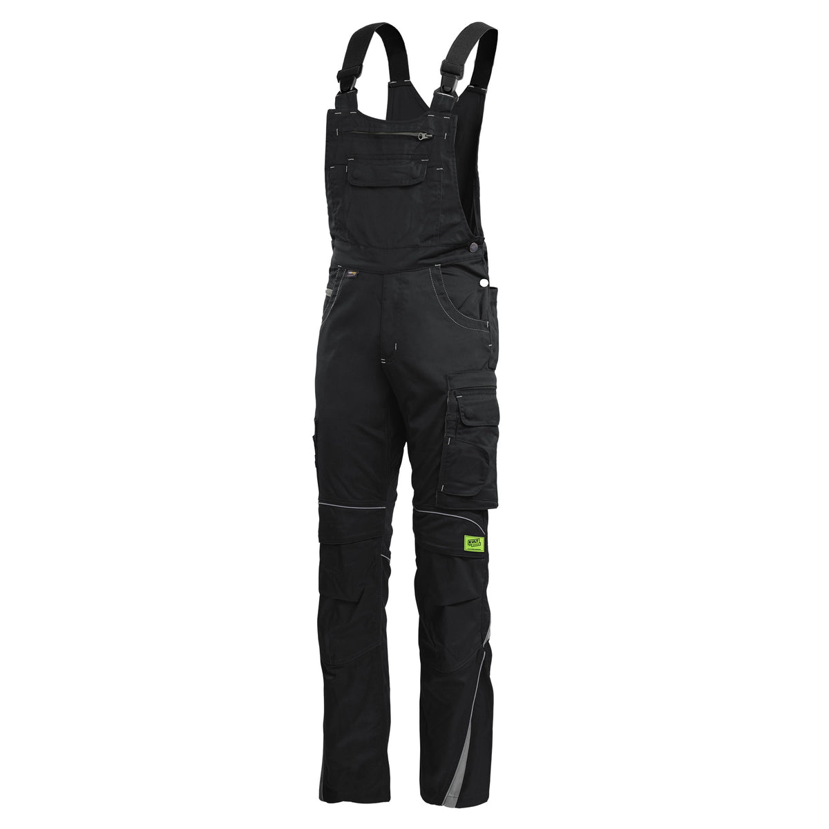 Pantalones Cargo Para Hombre TMG - Con Bolsillos, Refuerzo En Rodillas De Cordura, Color Negro, Talla 62