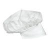 LADIES' CAP Hairnet - Perforated Cloth - Wide Cotton Peak - Pack of 12 Pieces
