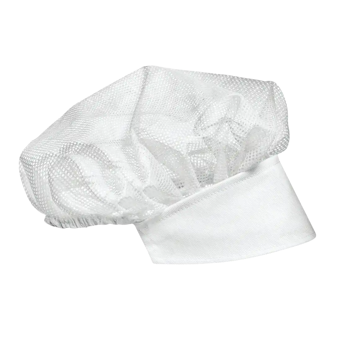 LADIES' CAP Reticella per capelli - Tessuto traforato - Ampia visiera in cotone - Confezione da 12 pezzi