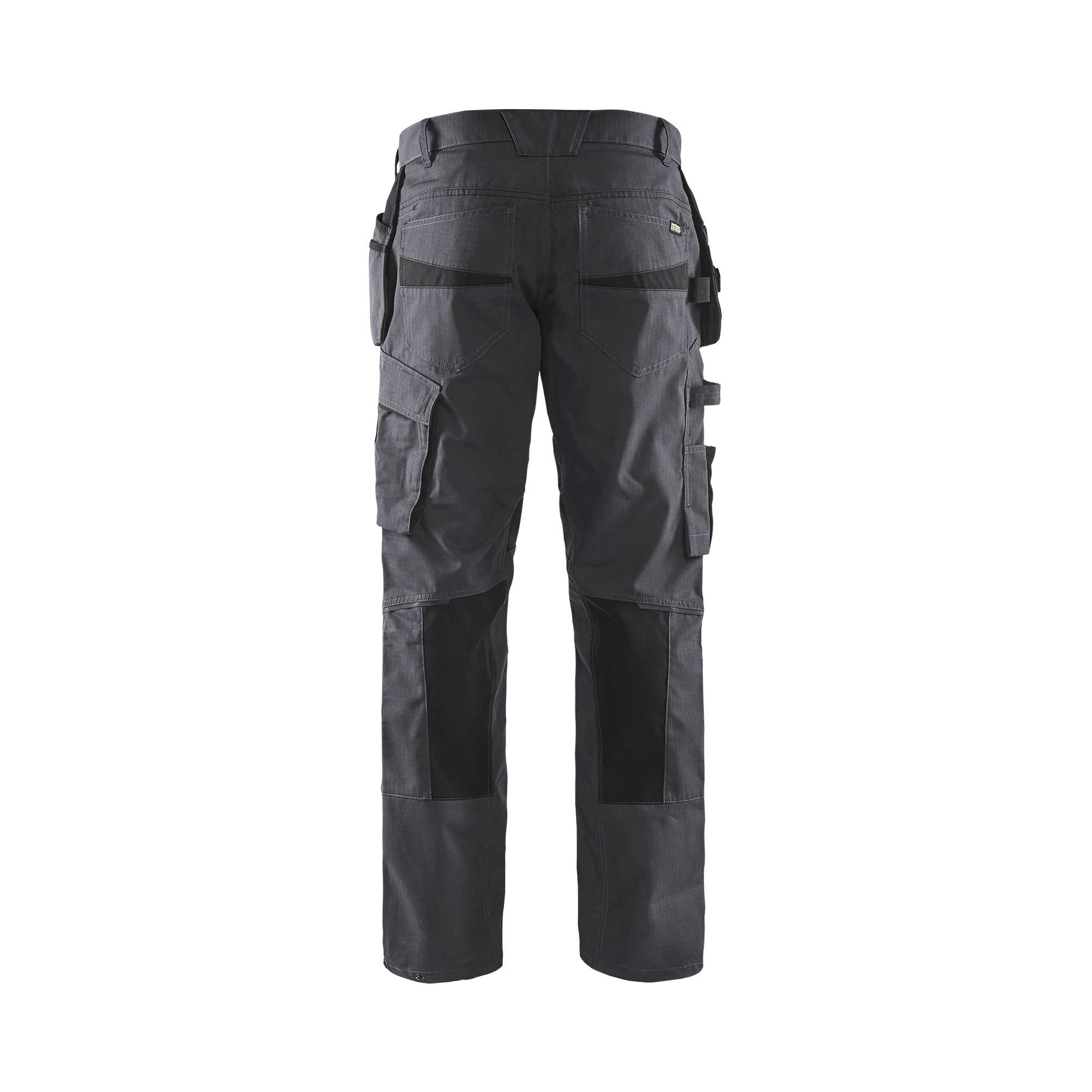 BLAKLADER 14961330 | Pantalon de service avec stretch et poches à outils Pantalon de travail homme - Tissu Ripstop