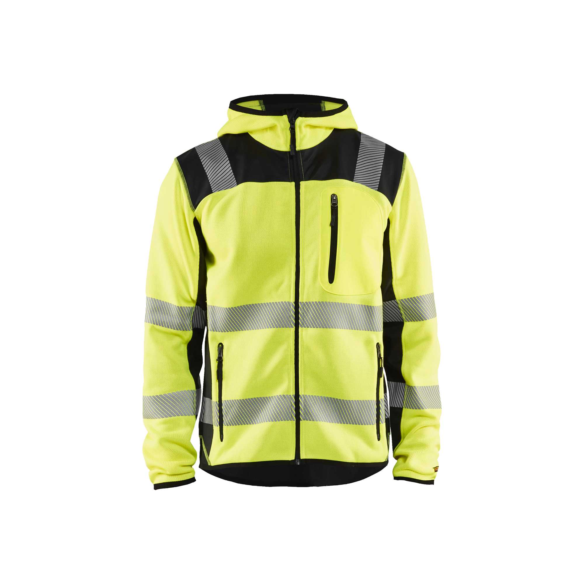 BLAKLADER 49232120 Knitted Hi Vis jacket Hi Vis Reflective Work Jacket MEN - Heavy Knit