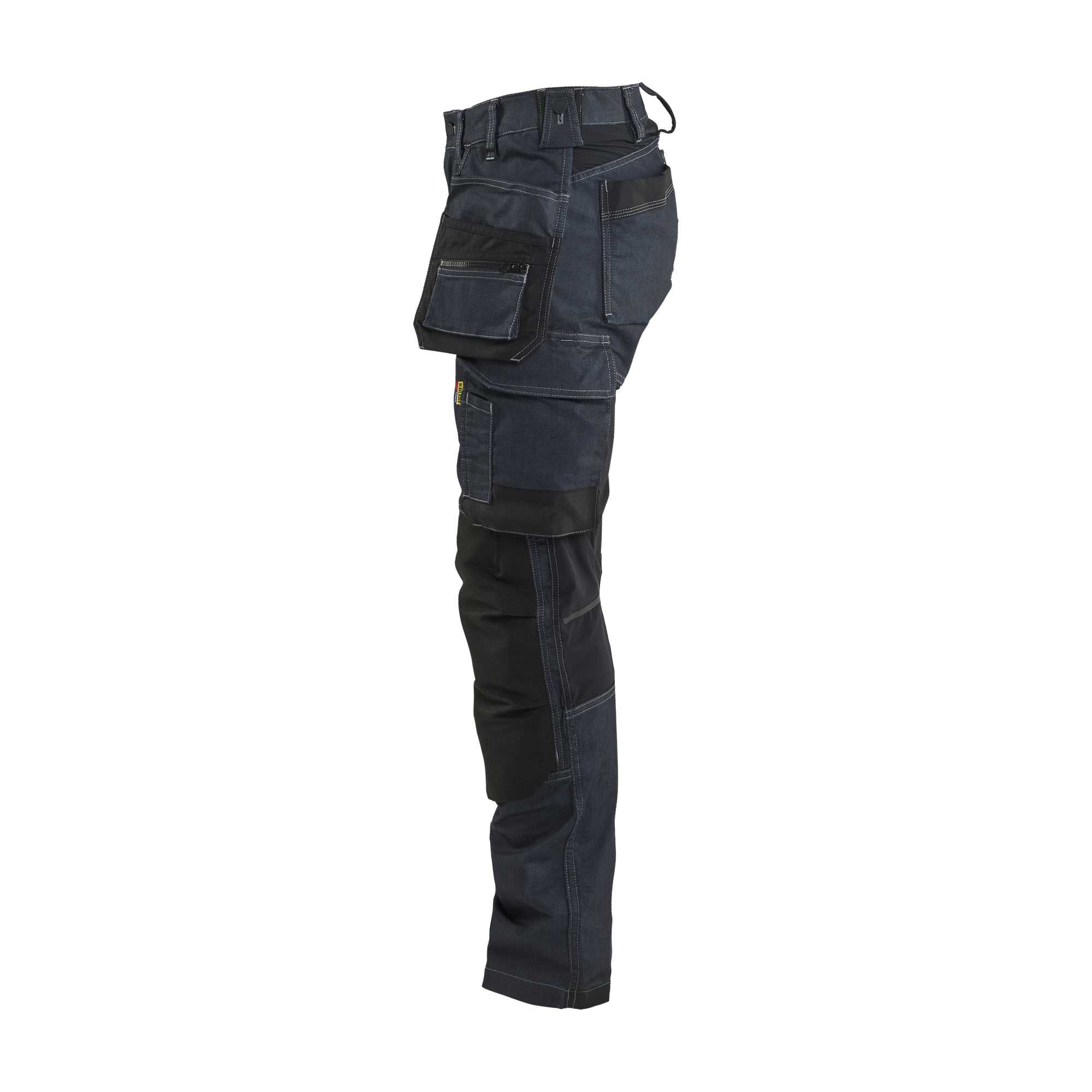 BLAKLADER 71321141 | Women's Craftsman Trousers Stretch Work Trousers Women - Cordura Denim