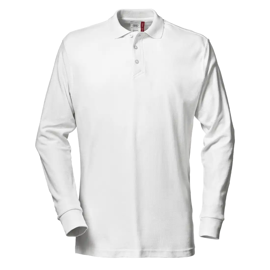SIR SAFETY PIQUET Polo Langarm Arbeits-Poloshirt HERREN - 100% Baumwolle
