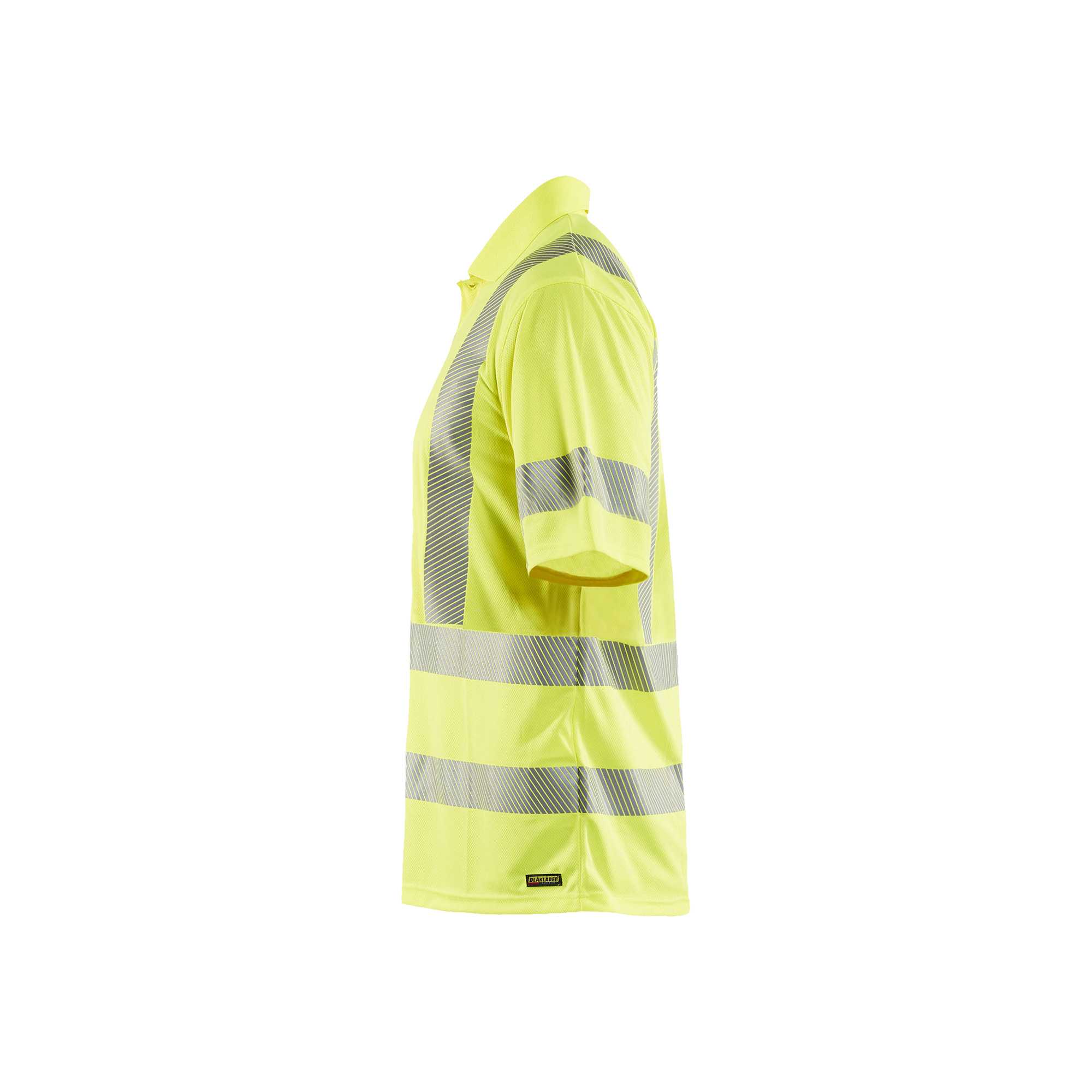 BLAKLADER 34281013 UV PROTECTED HI VIS POLO SHIRT Hi Vis Reflective Short Sleeve Work Polo MEN - 100% Polyester