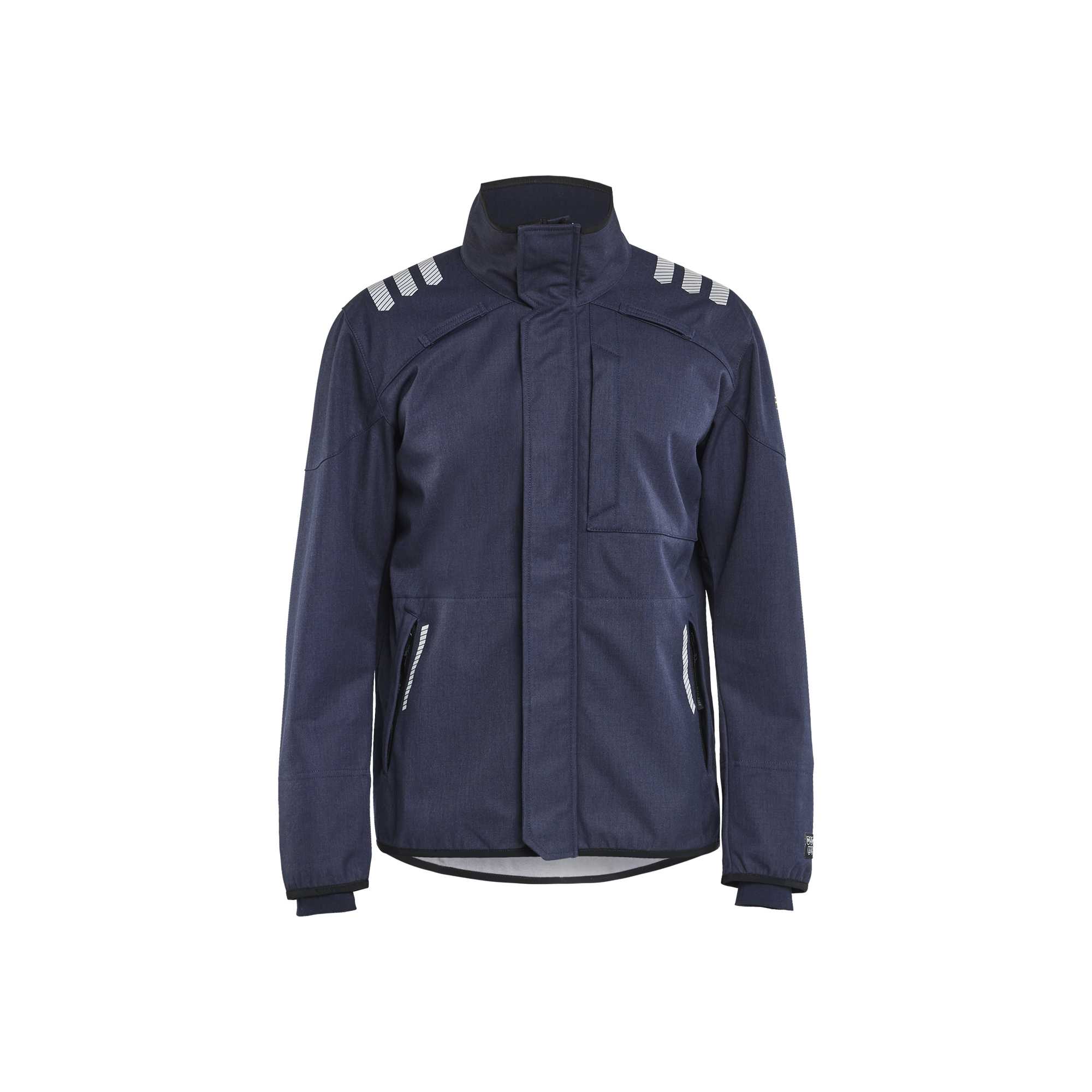 BLAKLADER 44471560 Flame Resistant Softshell Jacket Softshell Work Jacket MEN - Flame Resistant