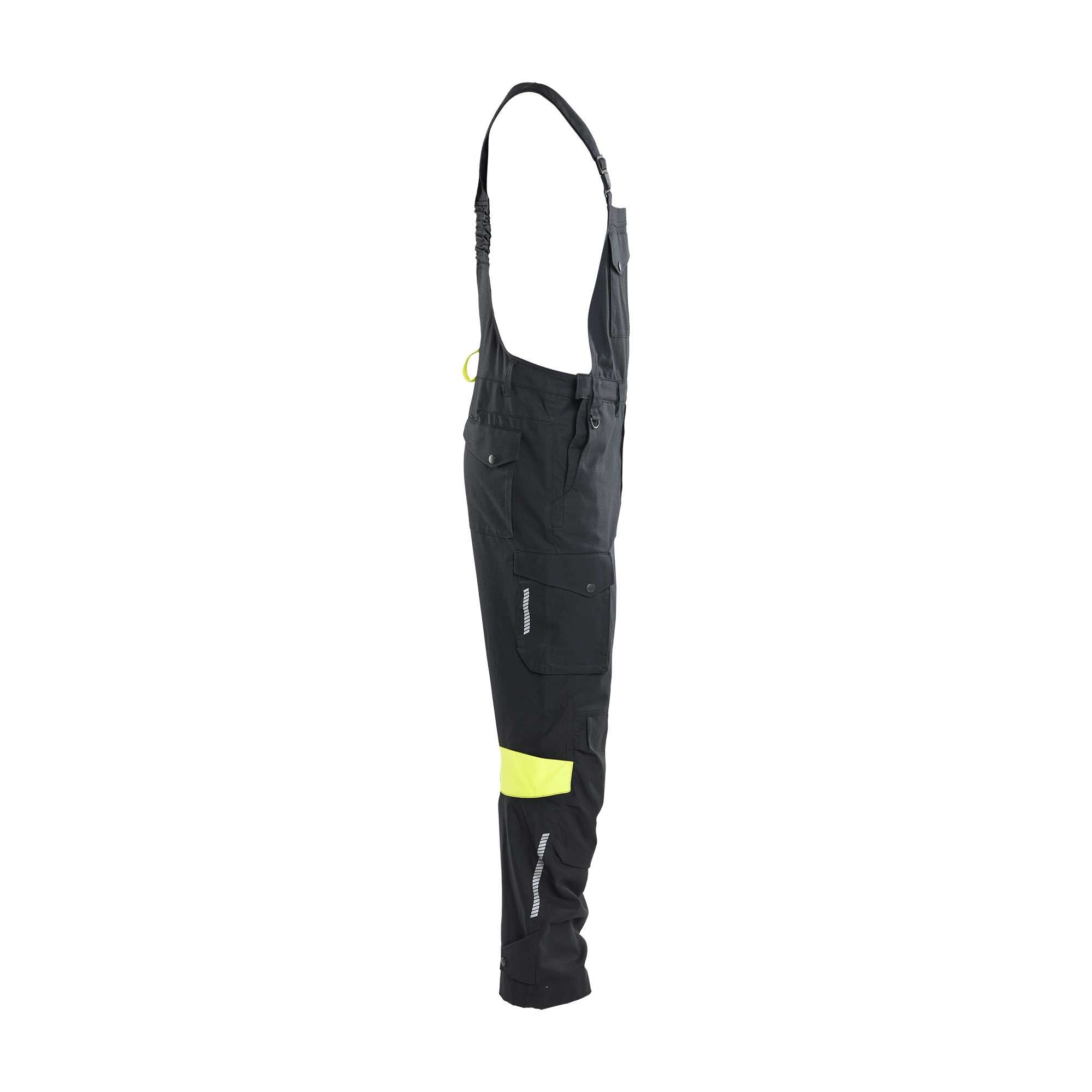 BLAKLADER 26171512 Inherent Bib Trousers Work Bib Trousers Men - ripstop fabric