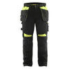 BLAKLADER 15551860 | Craftsman trousers Work Trousers Men - twill fabric