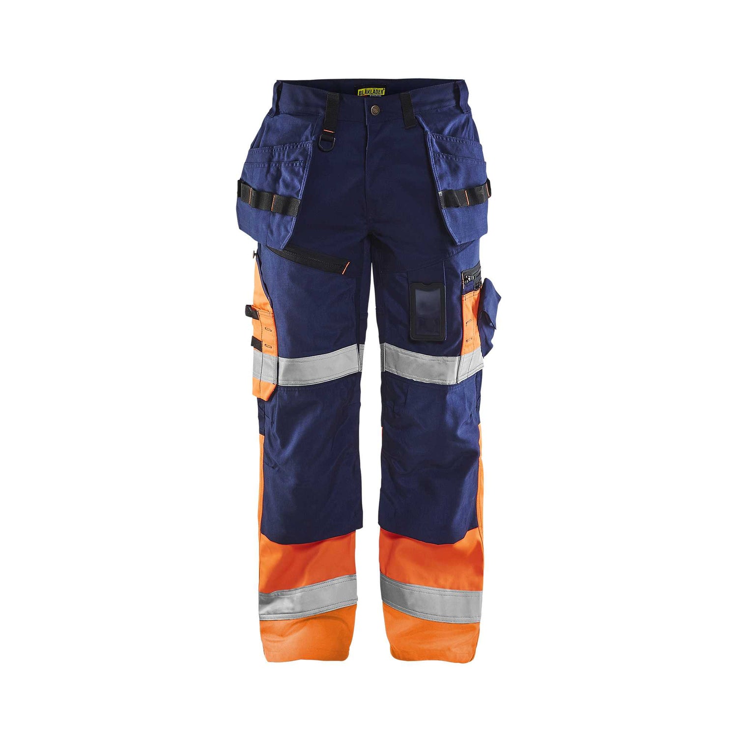 BLAKLADER 15081860 High Vis broek X1500 High Vis Reflecterende Werkbroek Heren - Twillstof