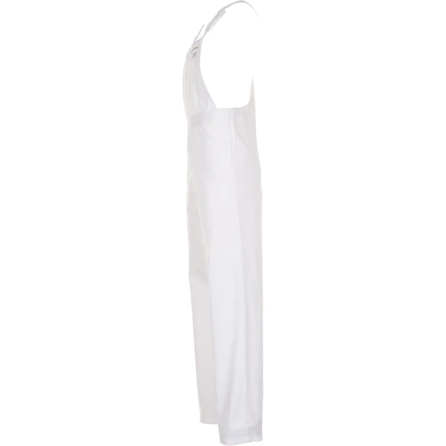 Planam BW 270 Latzhose reinweiß 102 reinweiß - Produktbild ohne Model