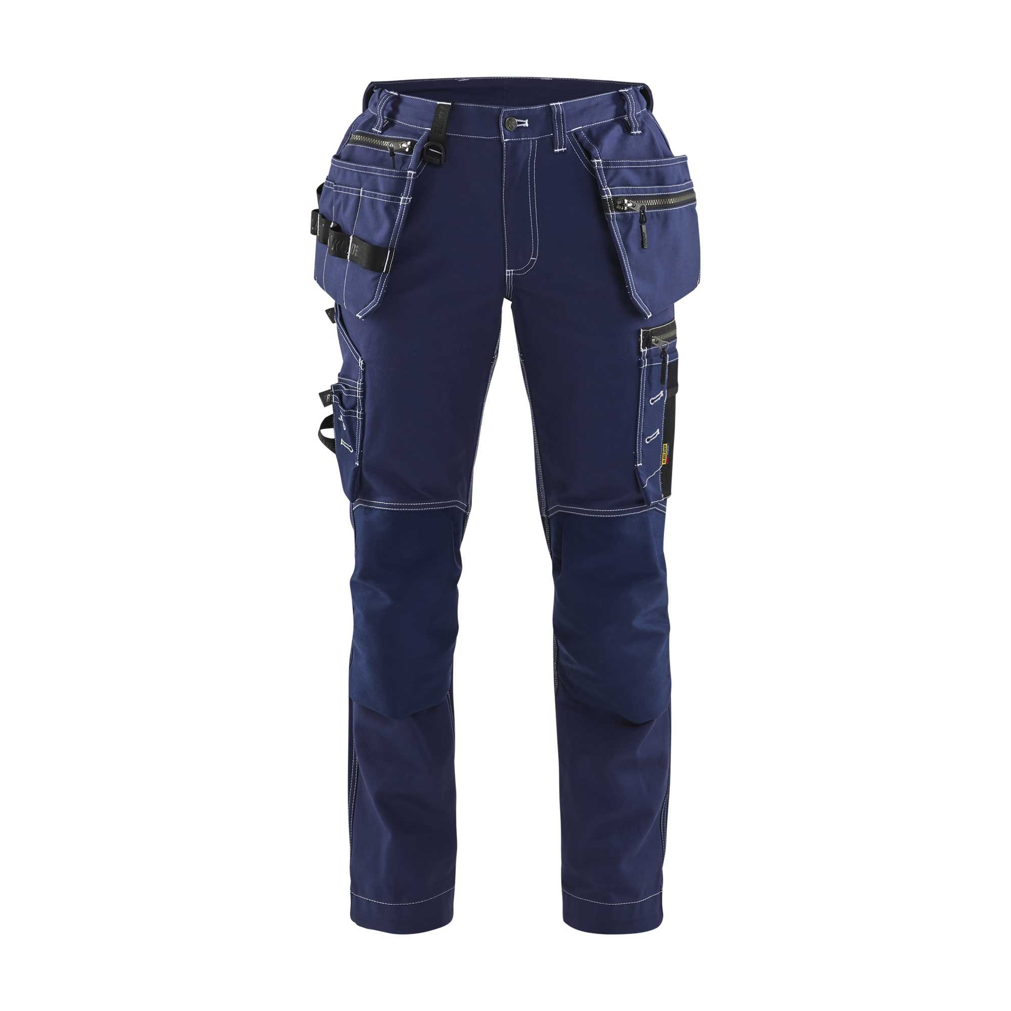 BLAKLADER 71301370 Women's Craftsman Trousers with Stretch Work Trousers Women - 100% Cotton