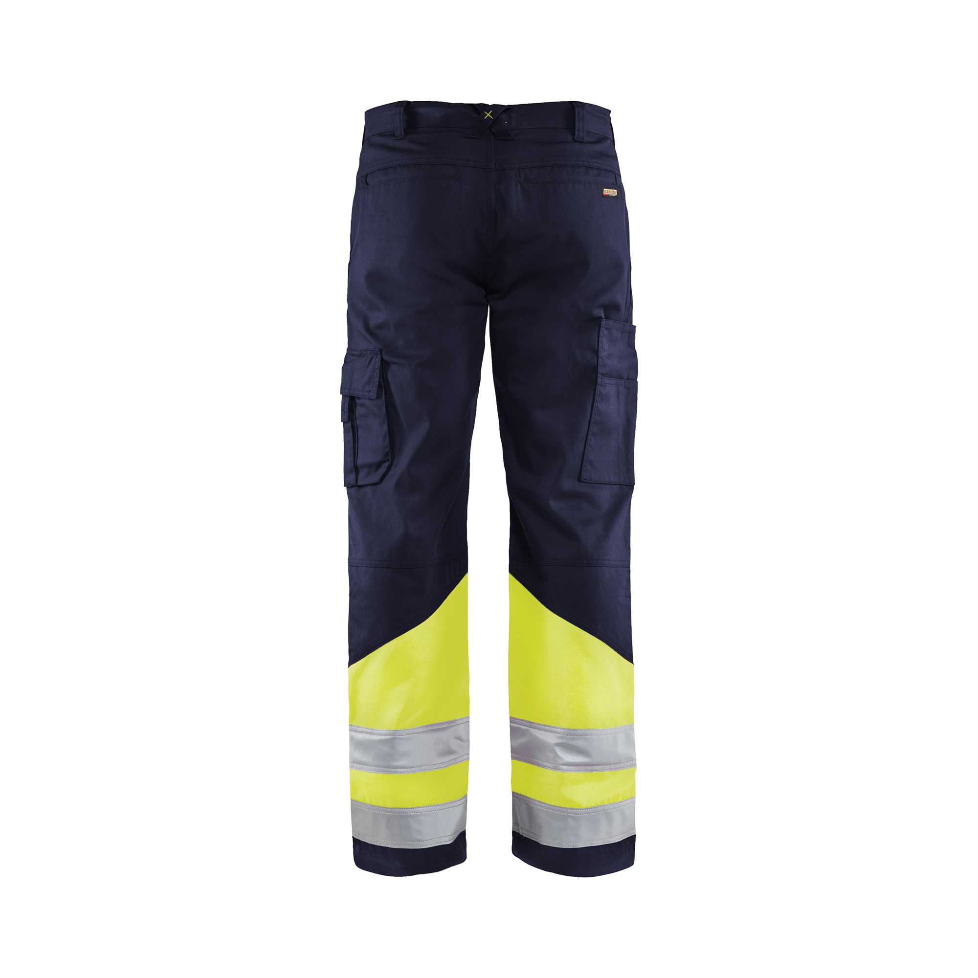 BLAKLADER 15641811 | Pantalon haute visibilité Pantalon de travail réfléchissant homme - tissu sergé