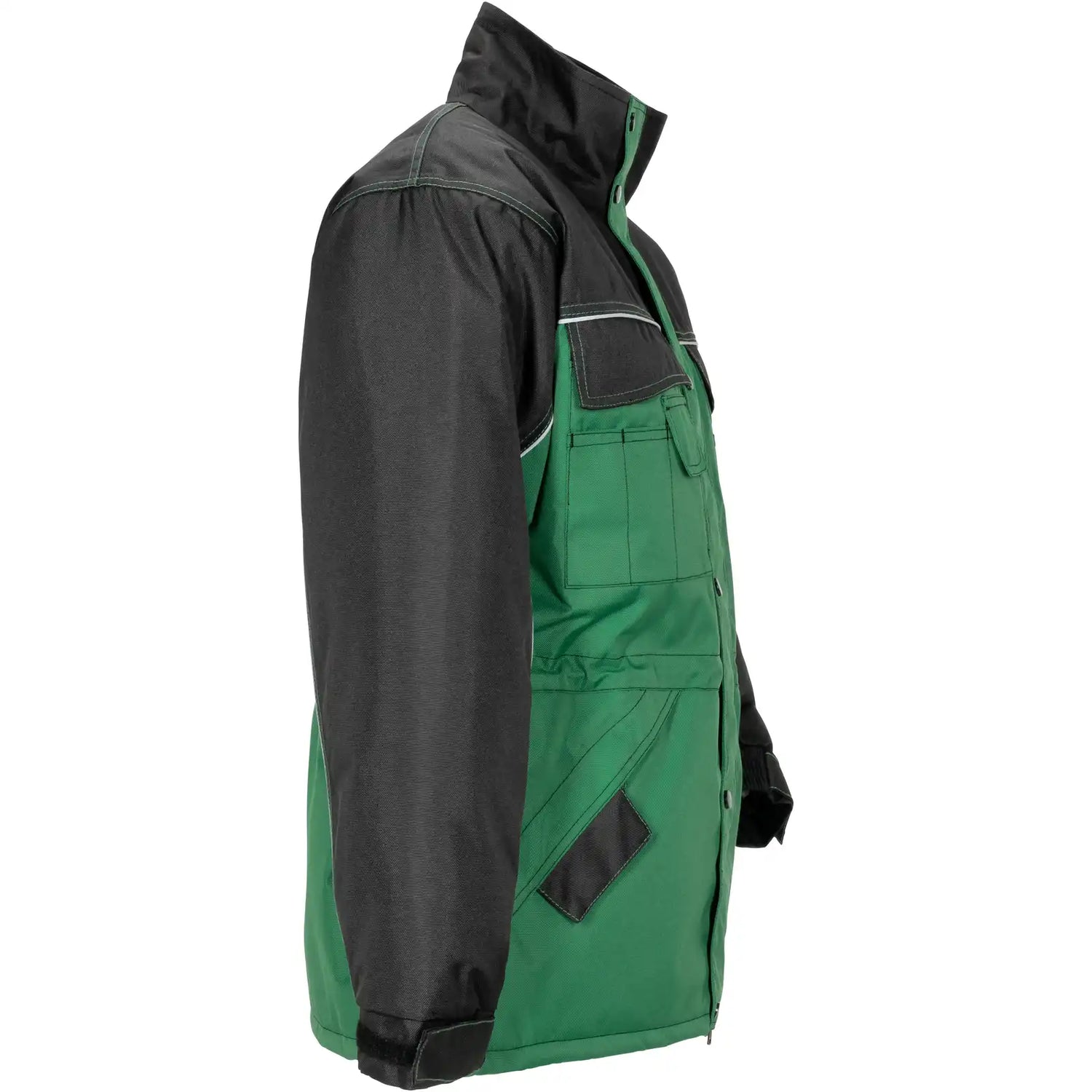 Planam Outdoor Dust Parka farngrün/schwarz S farngrün/schwarz - Produktbild ohne Model