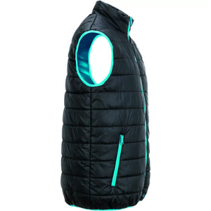 Planam Lizard Weste schwarz/blau XS schwarz/blau - Produktbild ohne Model