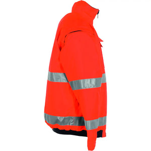 Planam Warnschutz Pilotenjacke uni orange S uni orange - Produktbild ohne Model