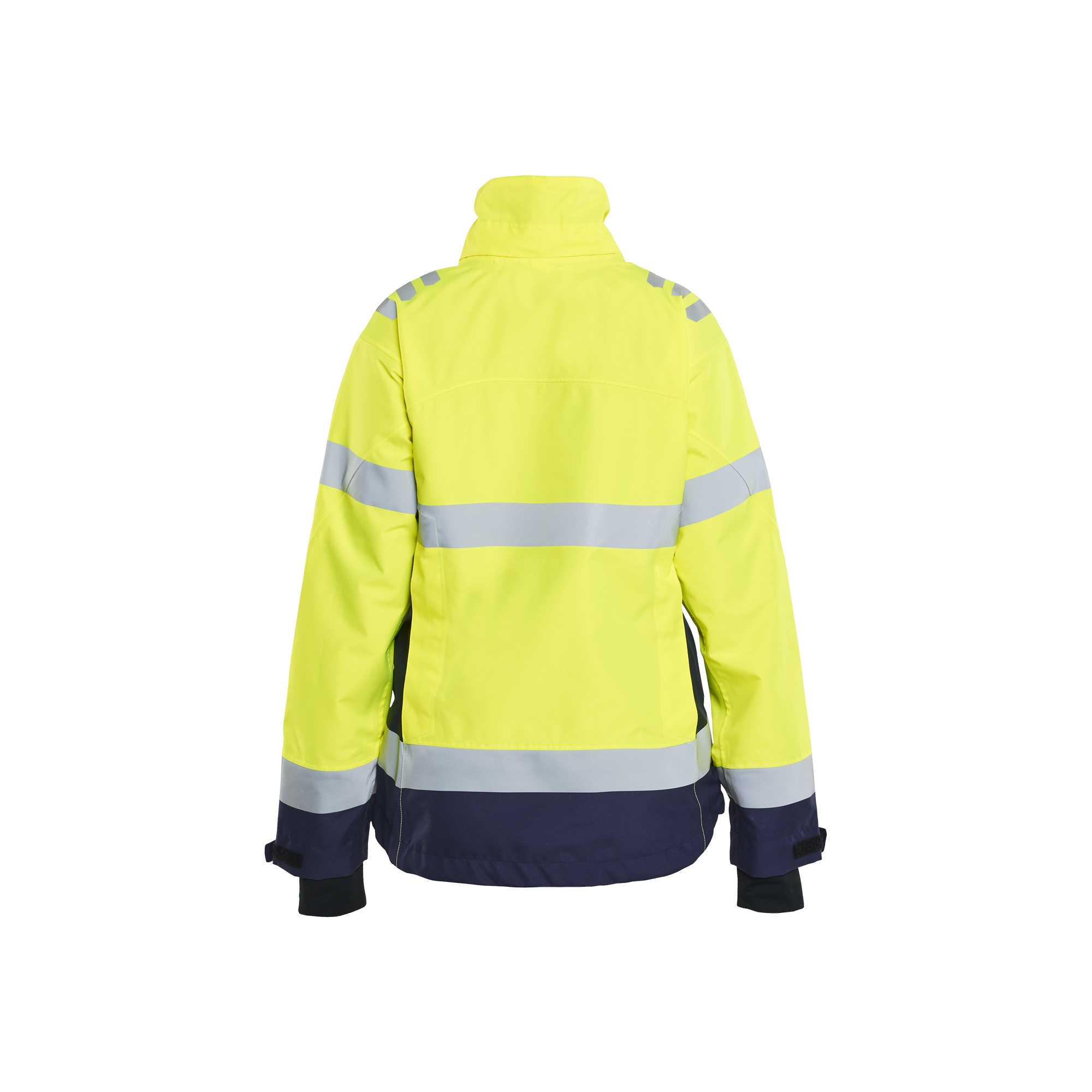 BLAKLADER 47611977 Women's Hi Vis Shell Jacket Hi Vis Reflective Shell Work Jacket WOMEN - Waterproof