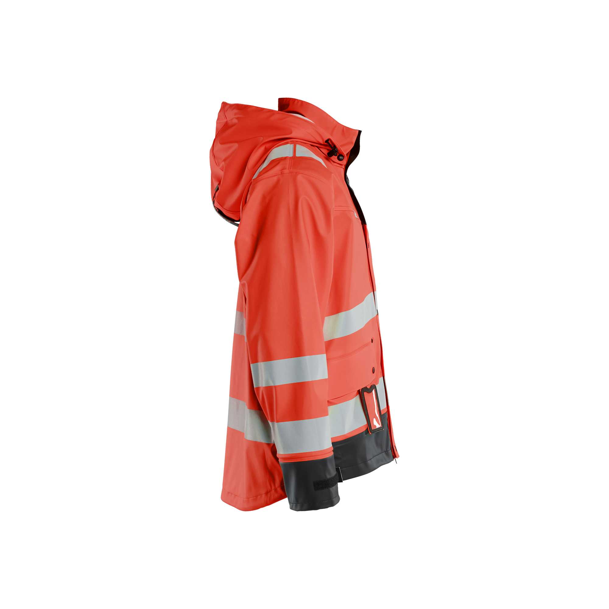 BLAKLADER 43022003 Rain jacket Hi Vis Level 2 Hi Vis Reflective Rain Jacket MEN - Waterproof