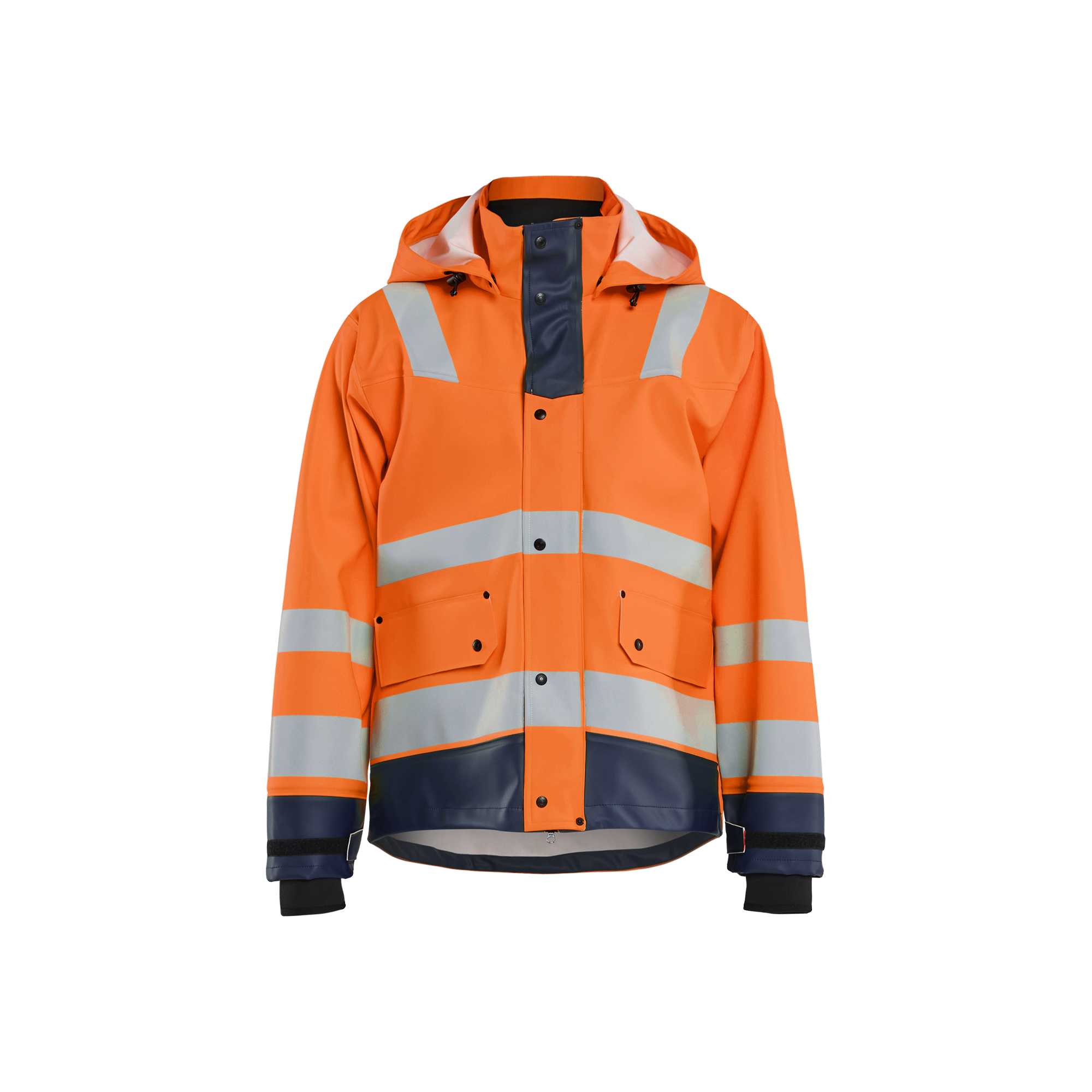 BLAKLADER 43272005 Rain jacket Hi Vis Level 3 Hi Vis Reflective Rain Jacket MEN - Waterproof