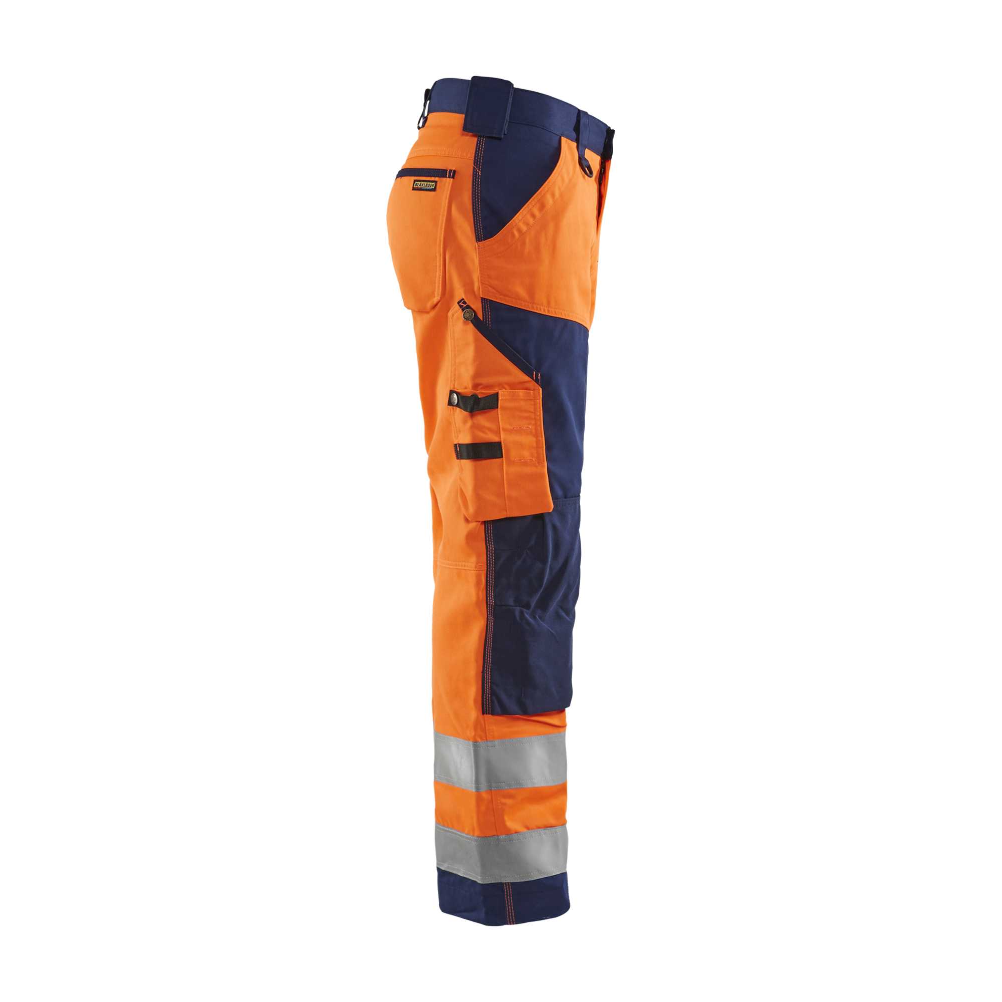 BLAKLADER 15661811 | Hi Vis trousers Hi Vis Reflective Work Trousers Men - Class 2 Certified