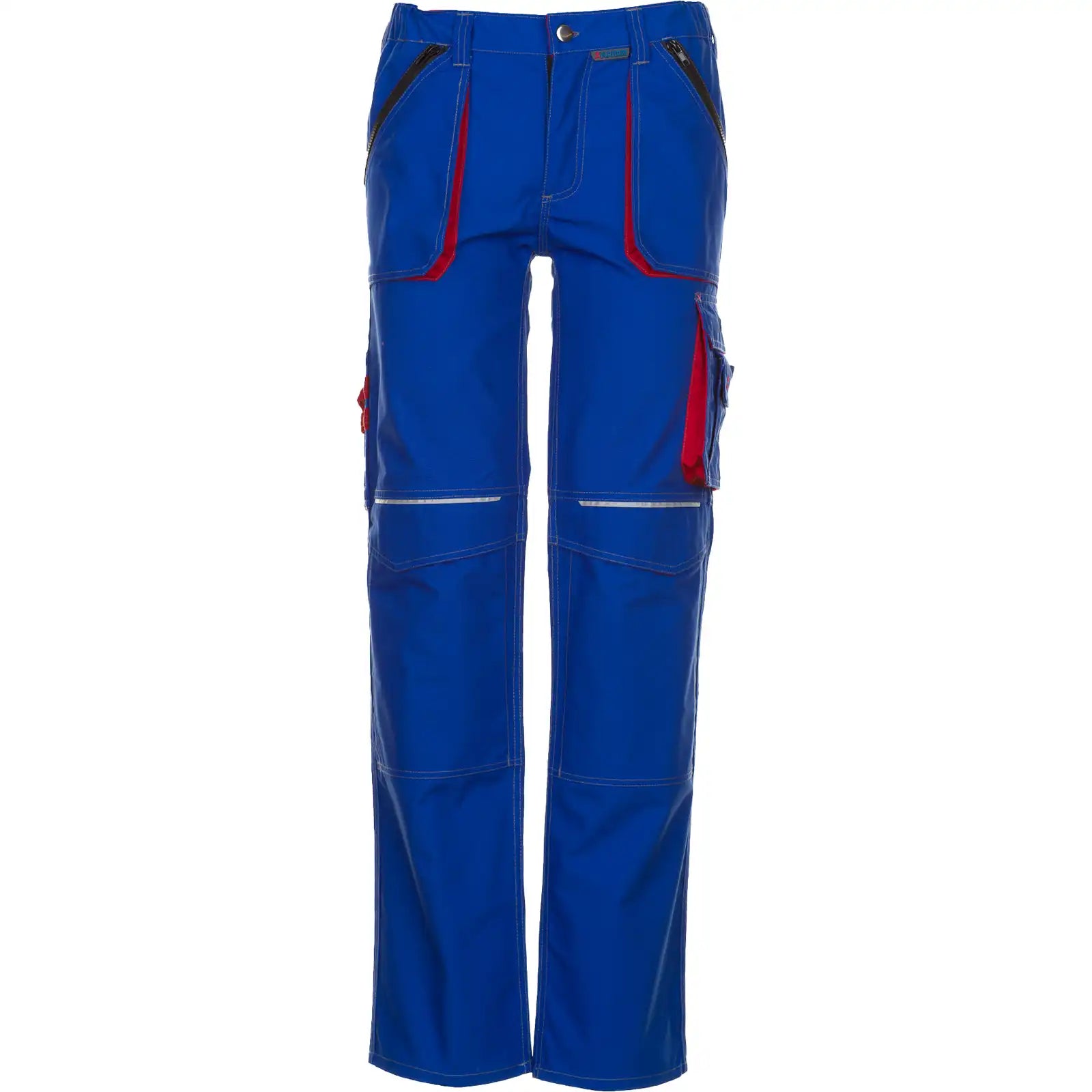 Planam Basalt Bundhose kornblumenblau/rot 102 kornblumenblau/rot - Vorschaubild