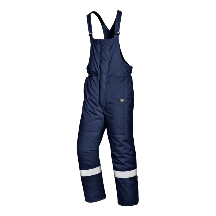 HEAVY CARBOFAME Bib-Trousers - Reflective Band - Flame Retardant - Antistatic - Image 1