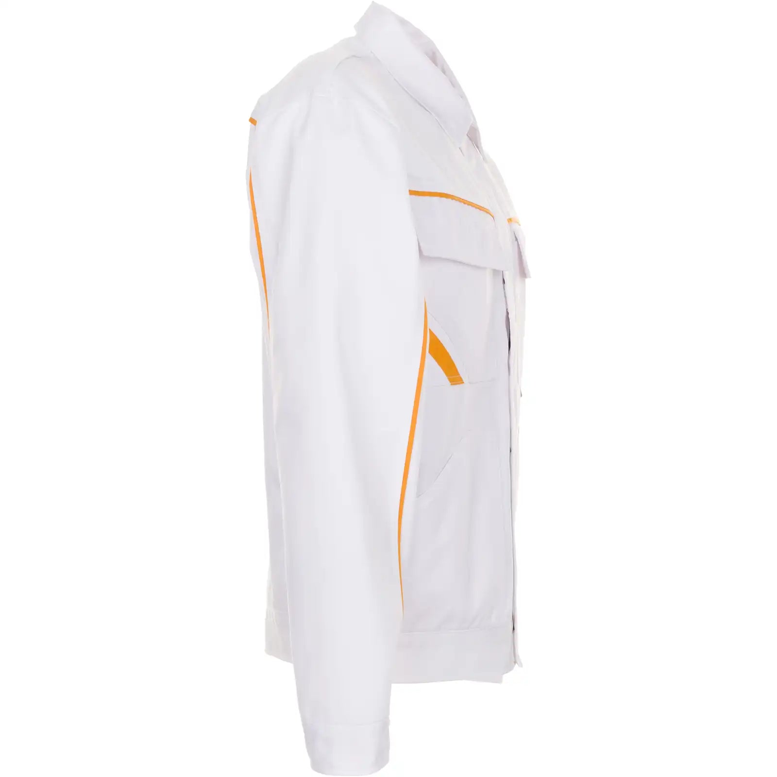 Planam Highline Bundjacke reinweiß/reinweiß/gelb 102 reinweiß/reinweiß/gelb - Produktbild ohne Model