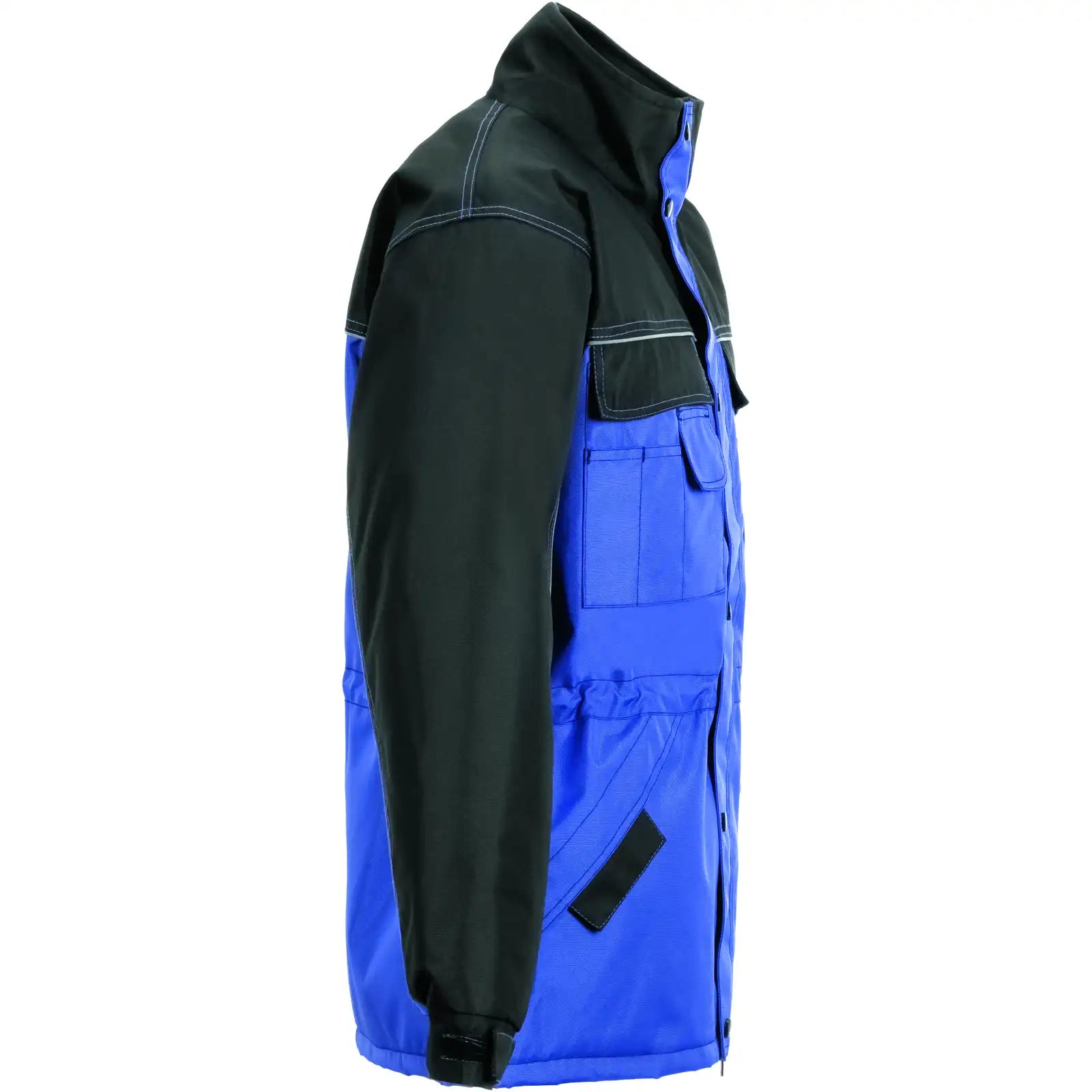Planam Outdoor Dust Parka royalblau/schwarz L royalblau/schwarz - Produktbild ohne Model