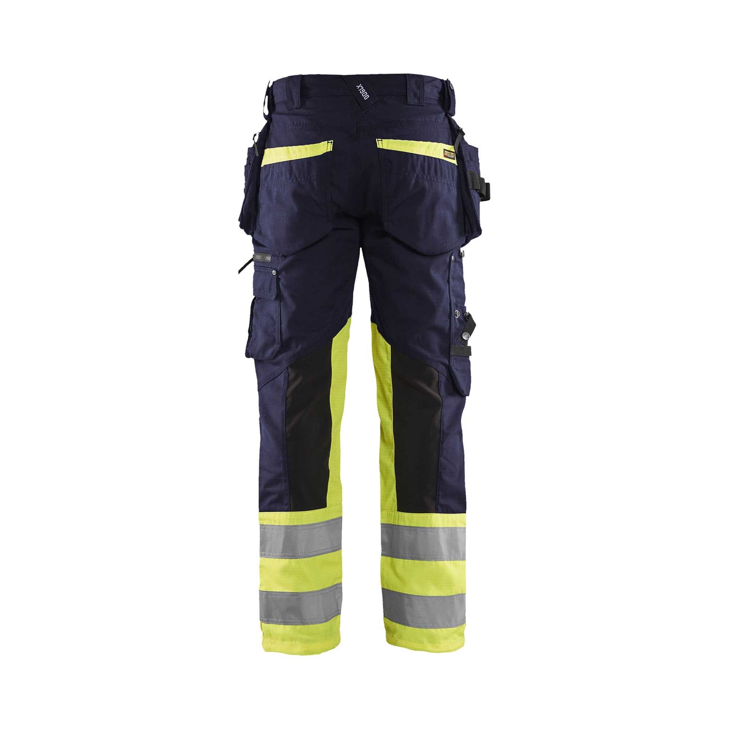 BLAKLADER 19941330 | High Vis-broek met stretch High Vis Reflecterende Werkbroek Heren - Ripstop-stof