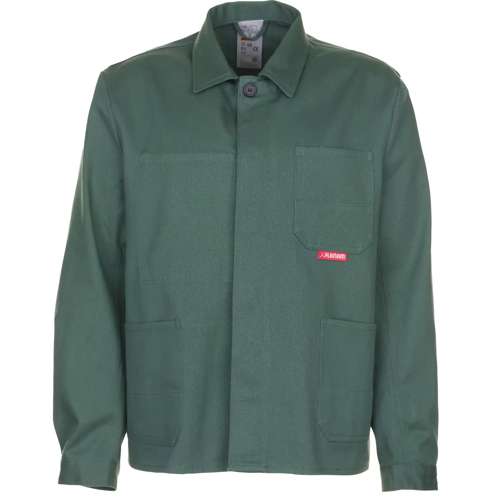 Planam BW 290 Arbeitsjacke mittelgrün 102 mittelgrün - Vorschaubild