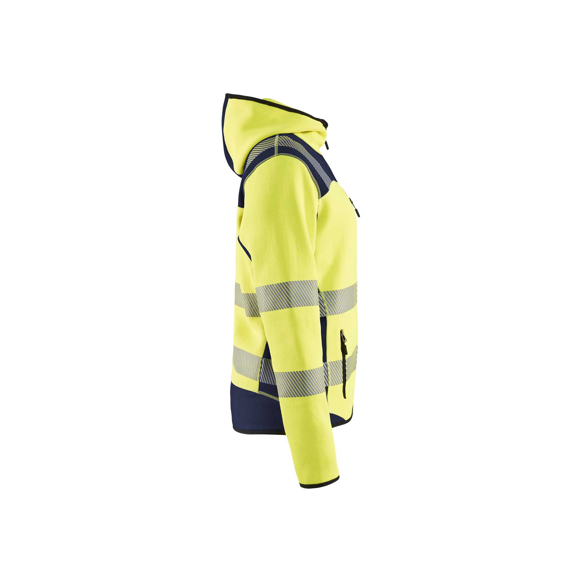 BLAKLADER 49672120 Women's Hi Vis knitted jacket Hi Vis Reflective Work Jacket WOMEN - Heavy Knit
