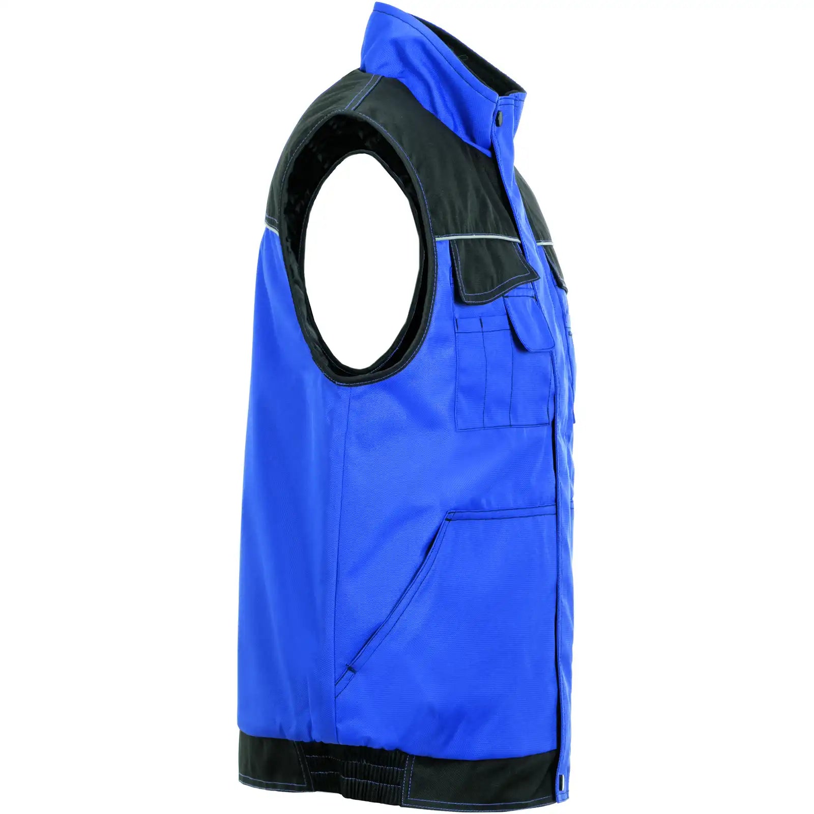 Planam Outdoor Dust Weste royalblau/schwarz S royalblau/schwarz - Produktbild ohne Model