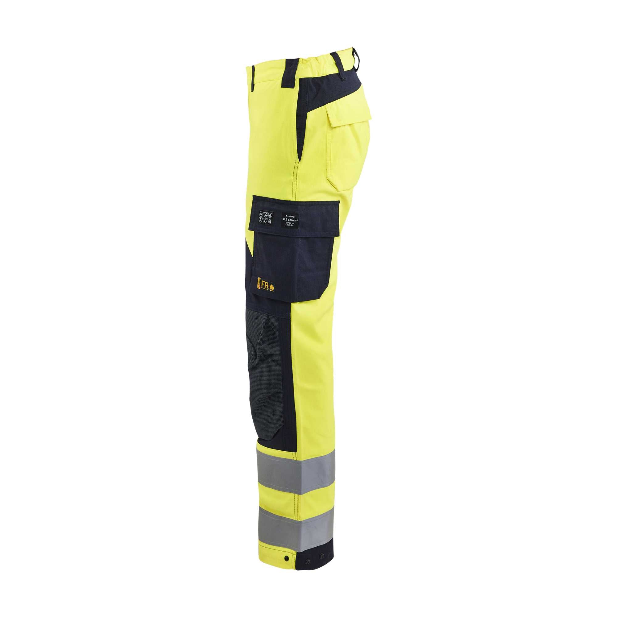 BLAKLADER 71891512 | Damen Multinorm Inherent Hose Hi Vis Reflektierende Arbeitshose Damen - Ripstop-Gewebe