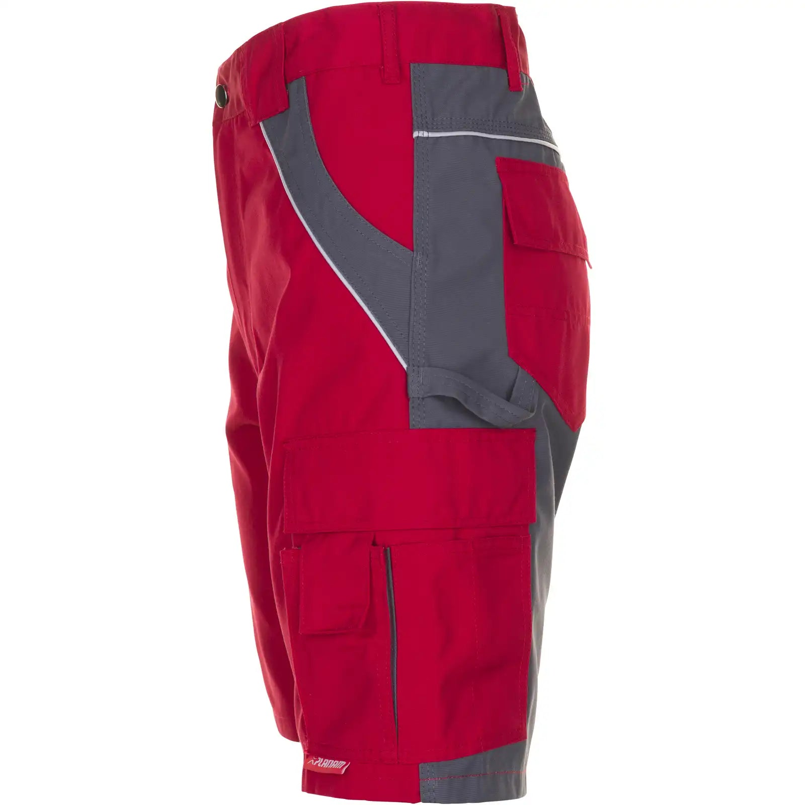 Planam Plaline Shorts rot/schiefer XS rot/schiefer - Produktbild ohne Model