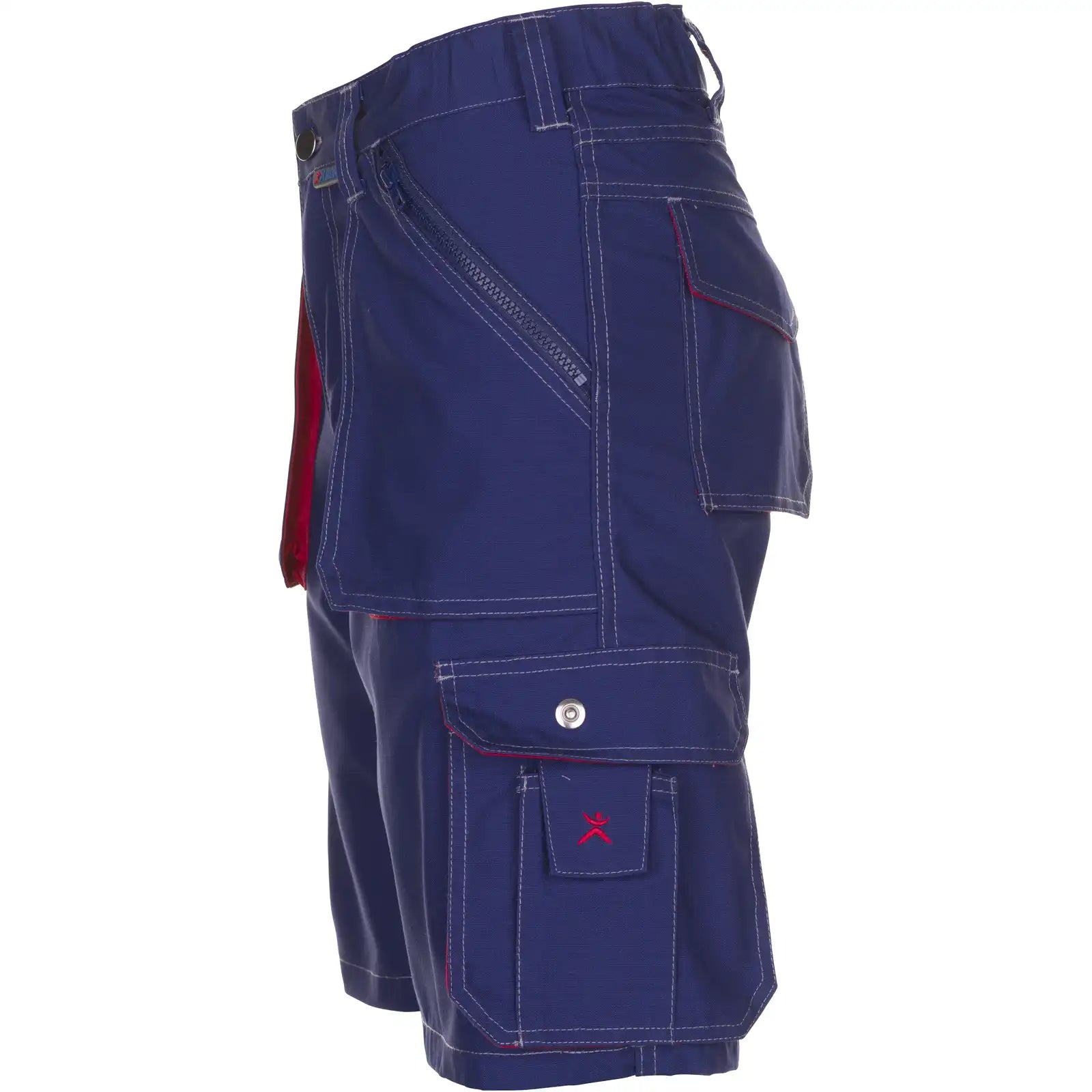 Planam Basalt Shorts marine/rot S marine/rot - Produktbild ohne Model