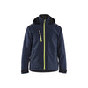 BLAKLADER 47502513 Lightweight Lined Winter Jacket Softshell Hi Vis Reflective Softshell Work Jacket MEN - Waterproof