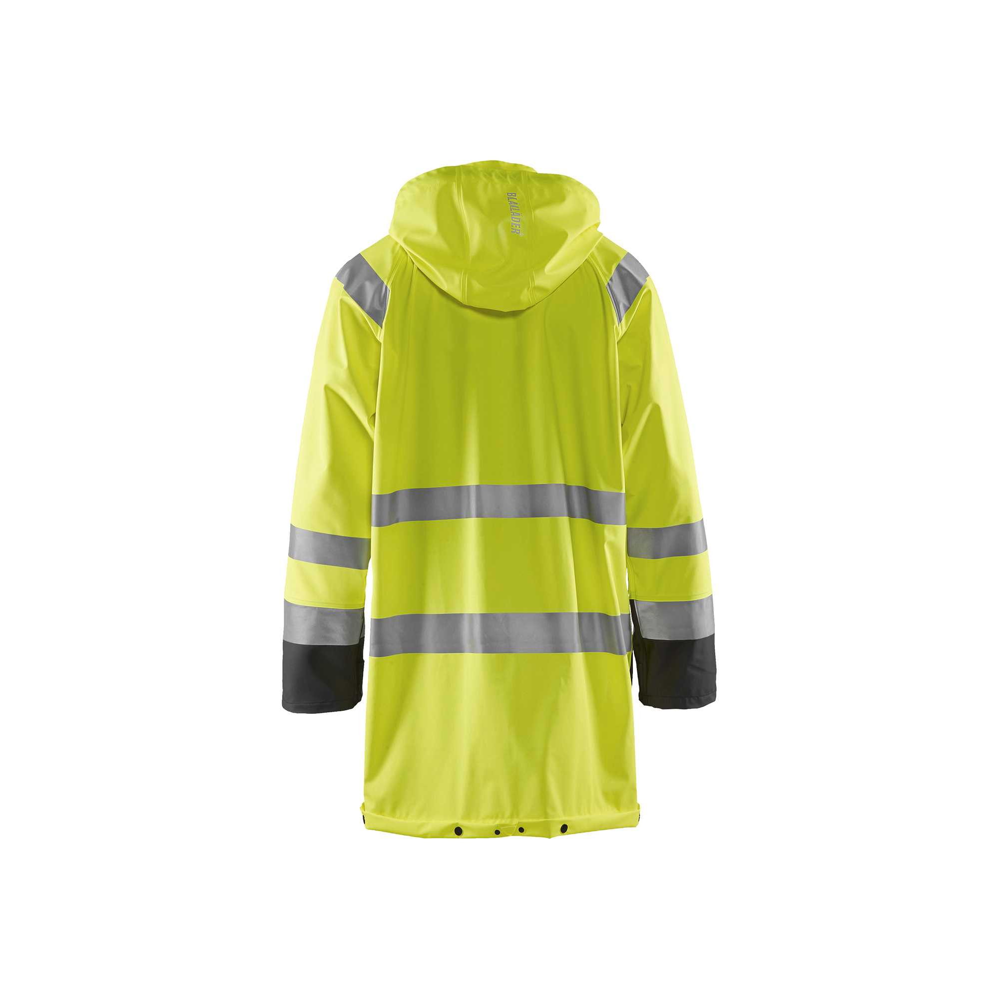 BLAKLADER 43242000 Rain Jacket Hi Vis LEVEL 1 Hi Vis Reflective Rain Jacket MEN - Waterproof