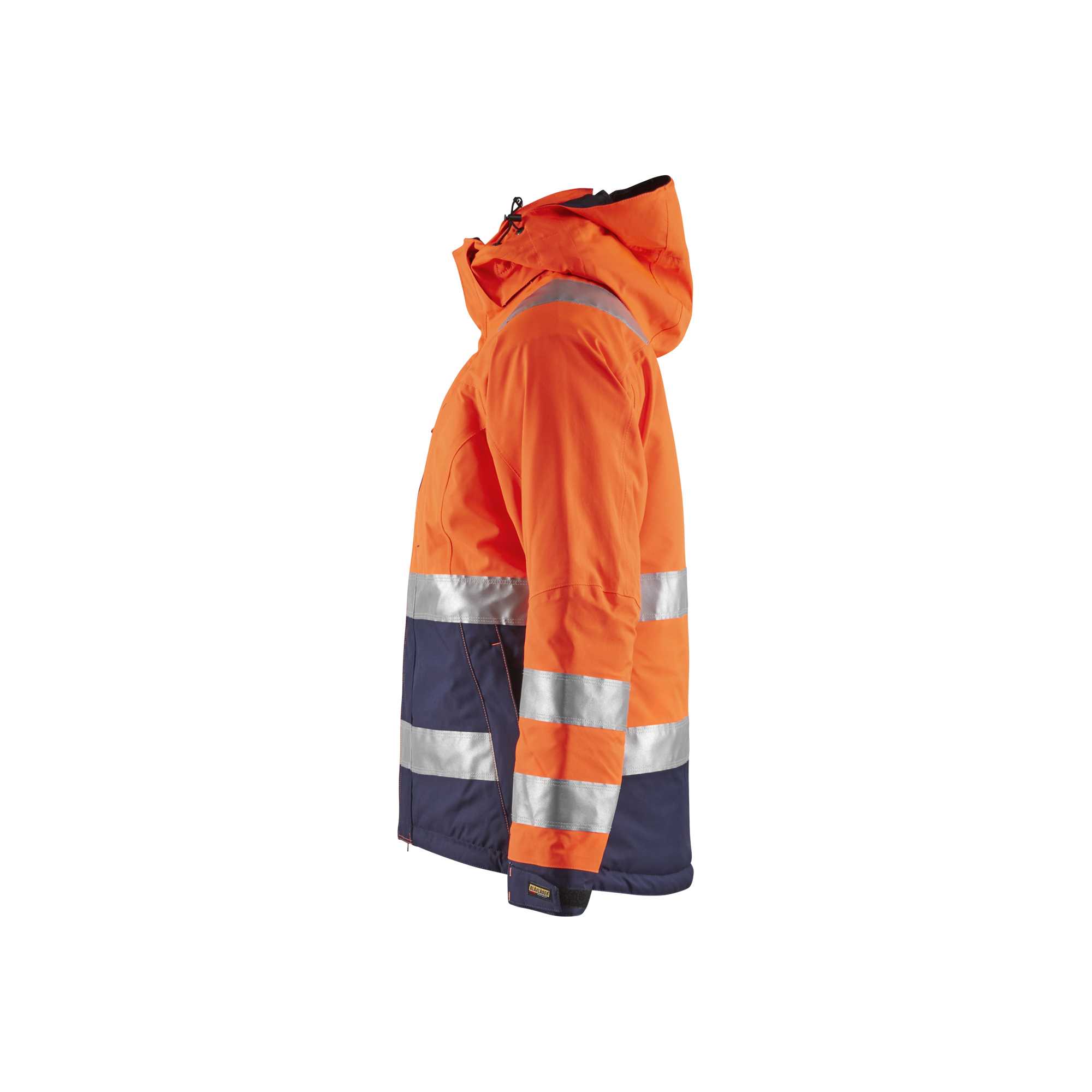 BLAKLADER 48721987 Women's Hi Vis Winter Jacket Hi Vis Reflective Work Jacket WOMEN - Waterproof