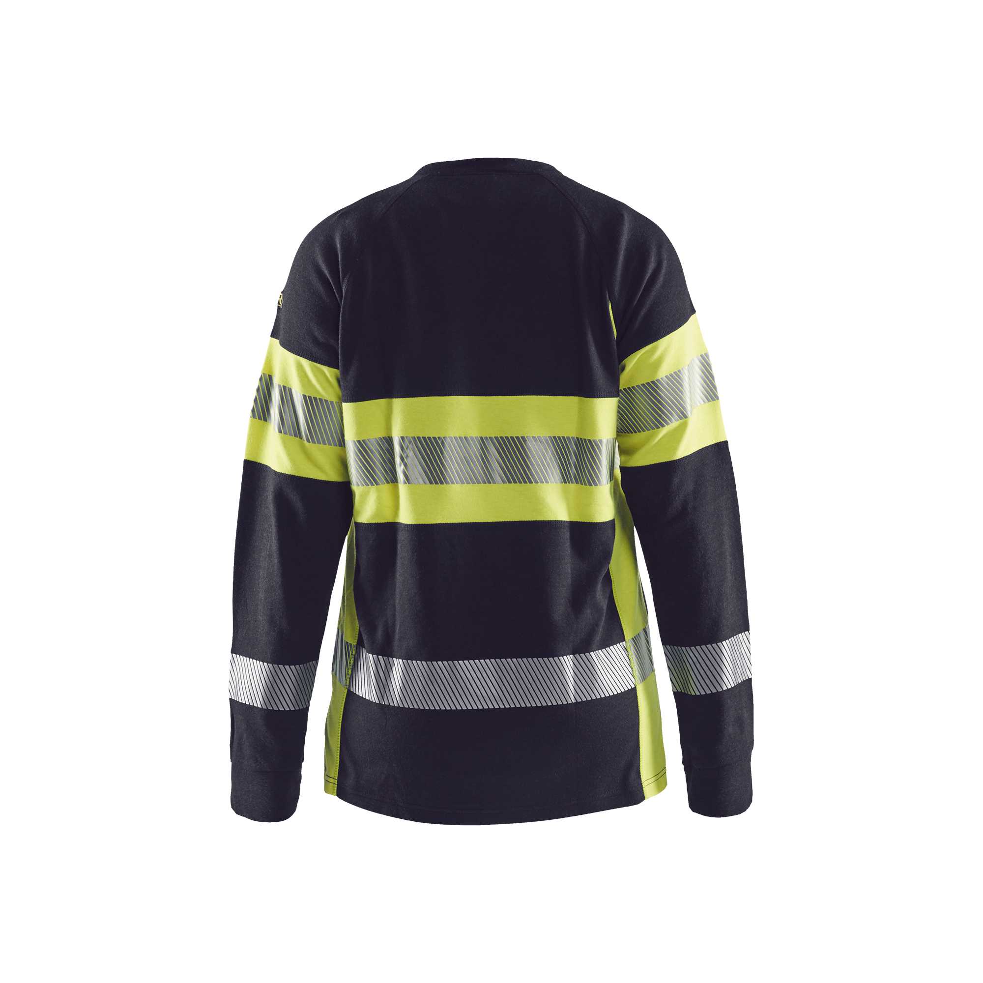 BLAKLADER 34941761 Women's Multinorm long sleeved t shirt Hi Vis Reflective Long Sleeve Work T-Shirt WOMEN - Flame Retardant