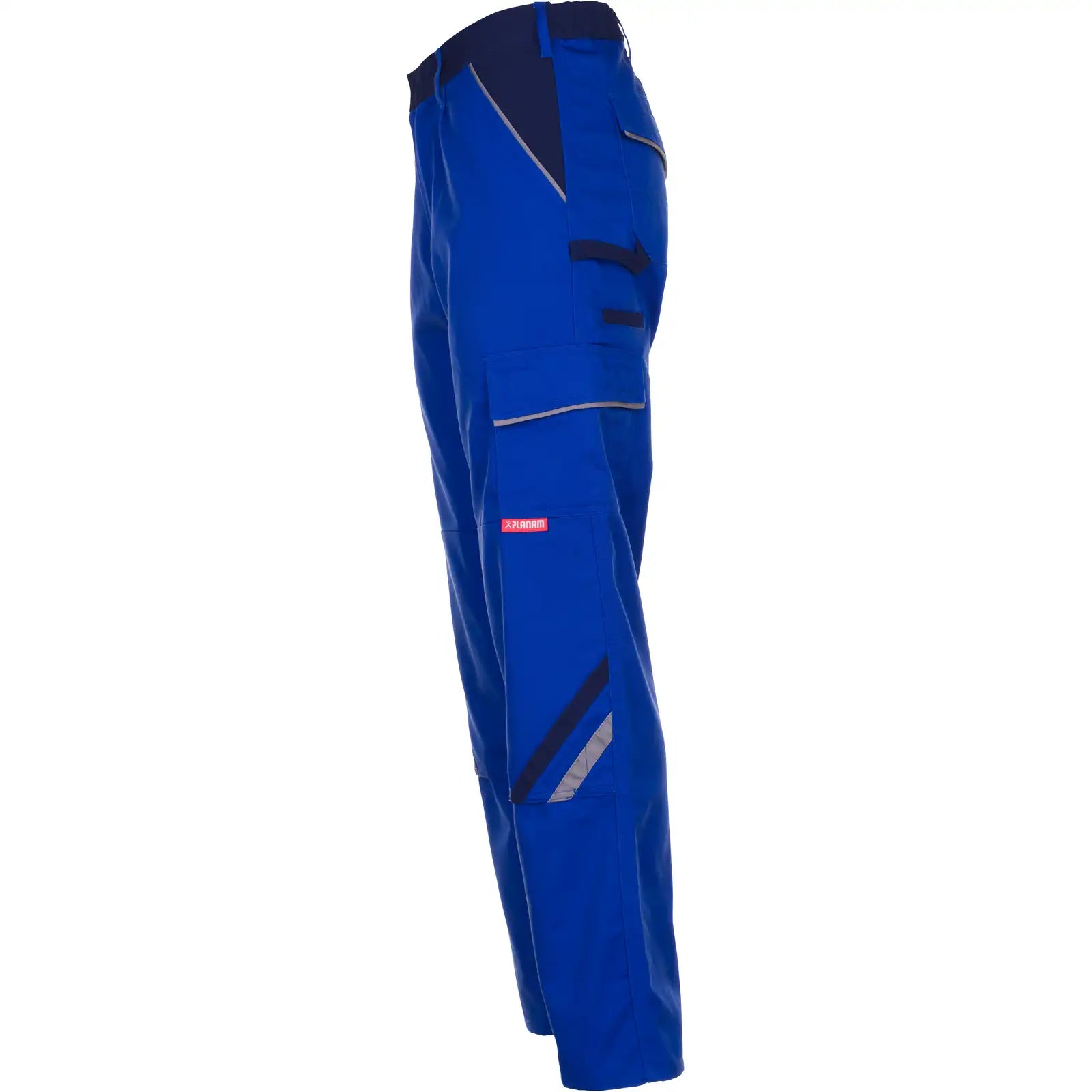 Planam Highline Bundhose kornblumenblau/marine/zink 102 kornblumenblau/marine/zink - Produktbild ohne Model