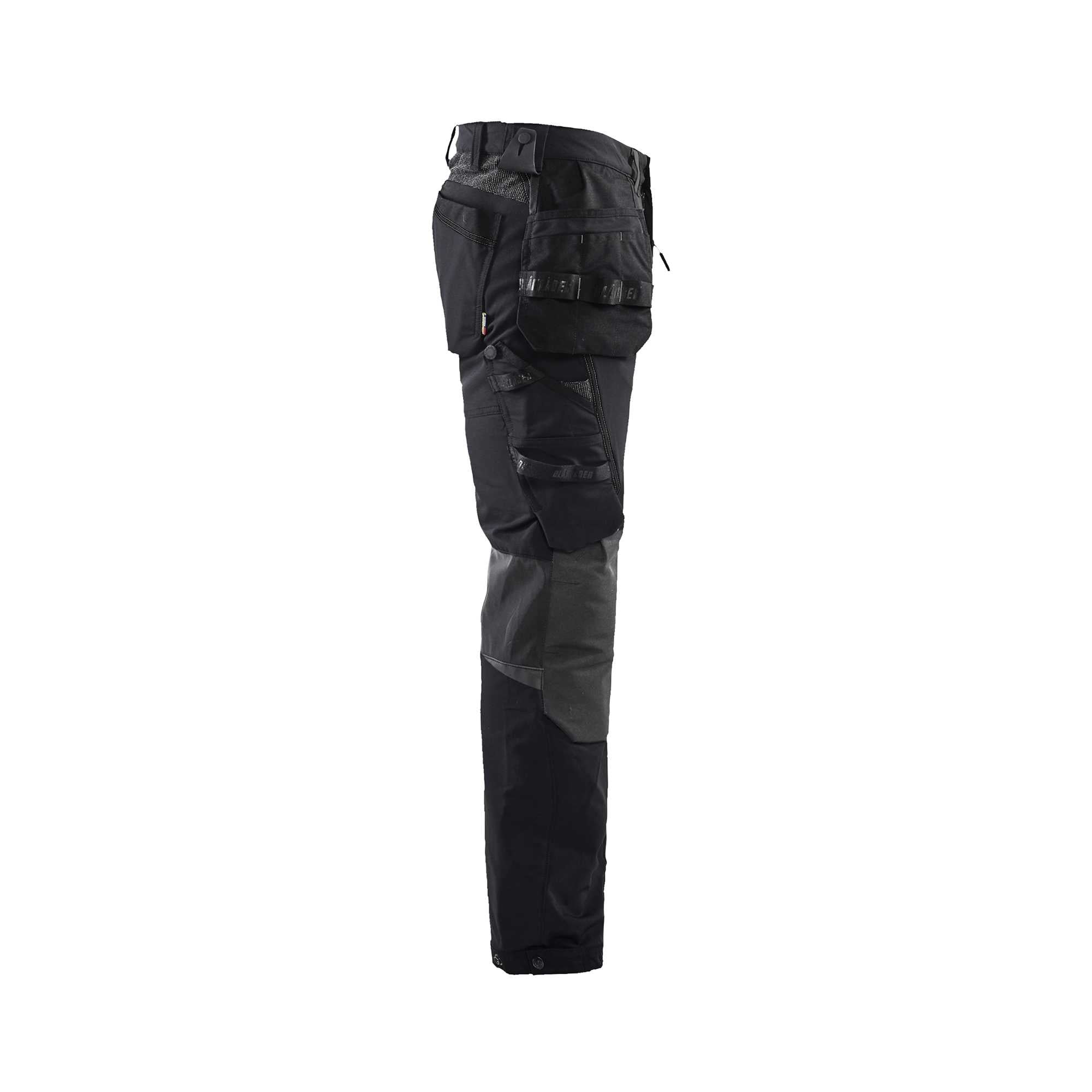 BLAKLADER 15221645 | Handwerkerhose 4-Wege-Stretch Arbeitshose Herren - Doppelgewebe