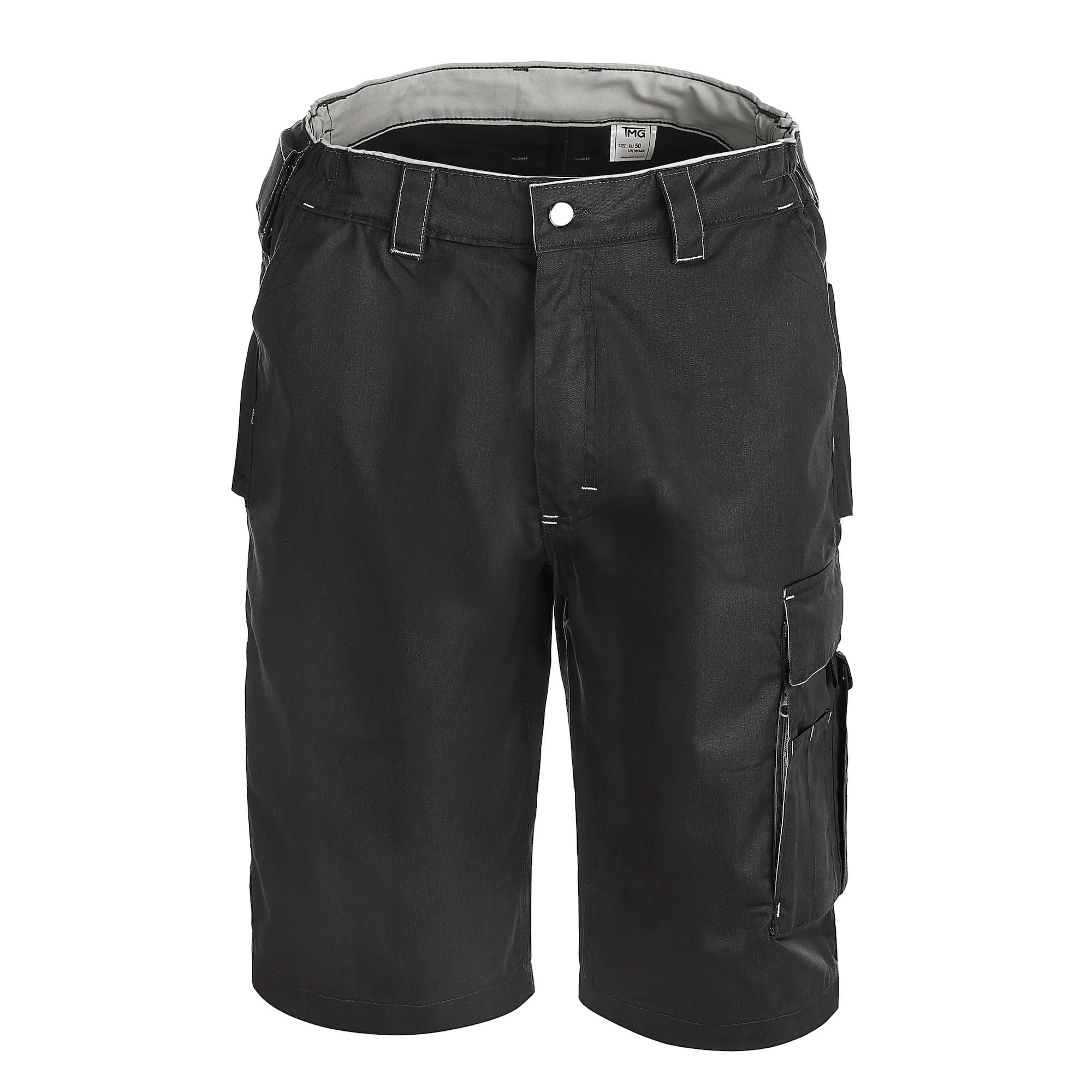 TMG Finesse Work shorts grey - Finesse Shorts-Grey-01-V2
