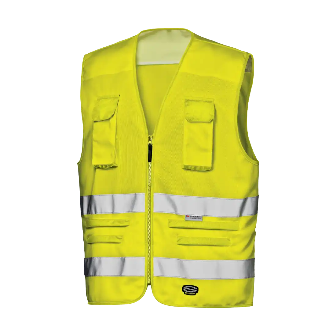 TRAFFIC GILET - Classe 2 - Alta Visibilità - Doppia Banda Riflettente