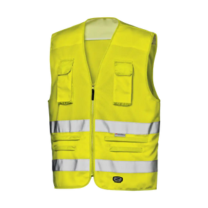 TRAFFIC GILET - Classe 2 - Alta Visibilità - Doppia Banda Riflettente