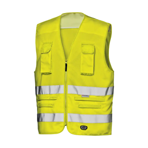 VERKEERSVEST - Klasse 2 - Hoge zichtbaarheid - Dubbele reflecterende band