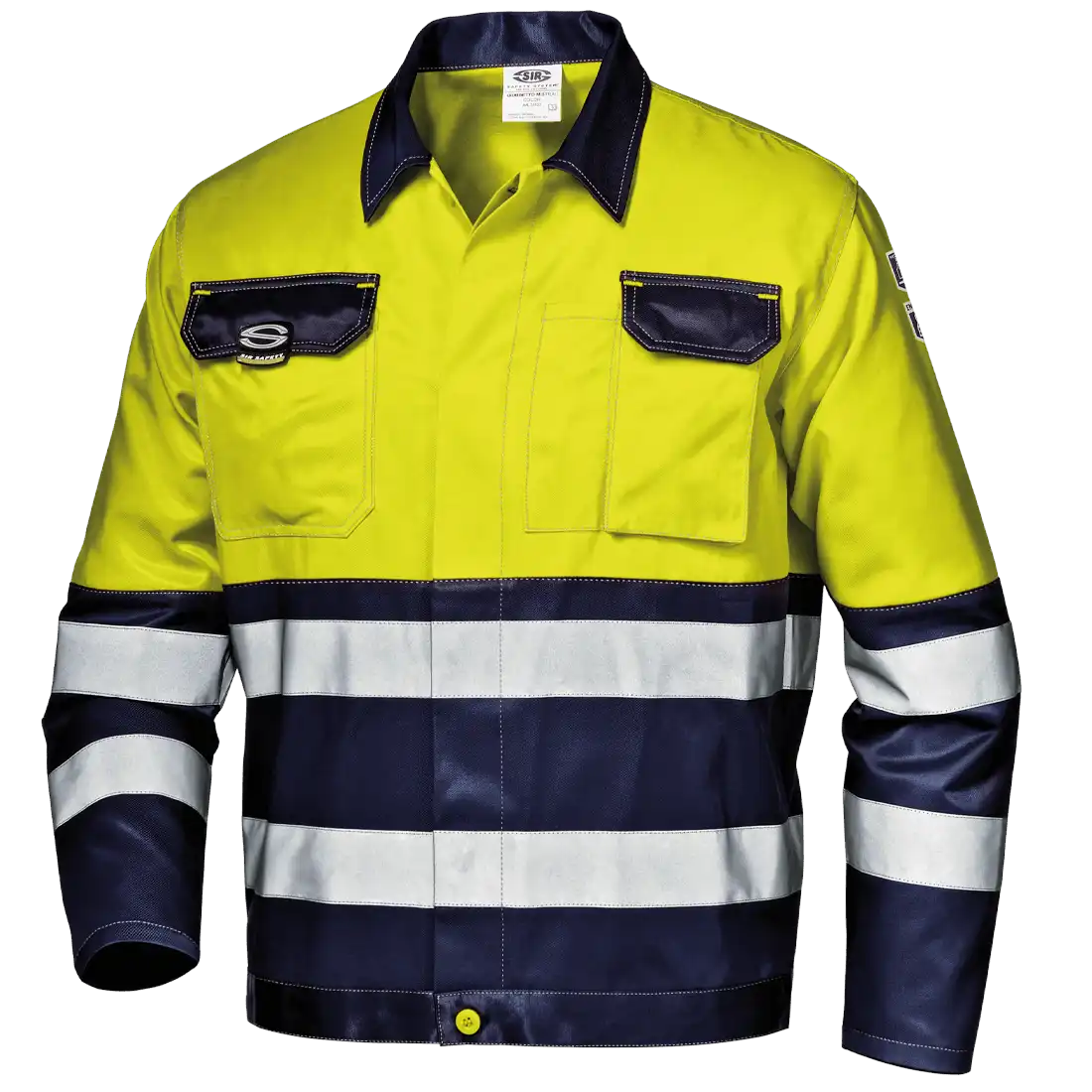 MISTRAL SHORT JACKET - Class 2 - Hi-Vis - Breathable Cotton-Polyester Blend - Image 1